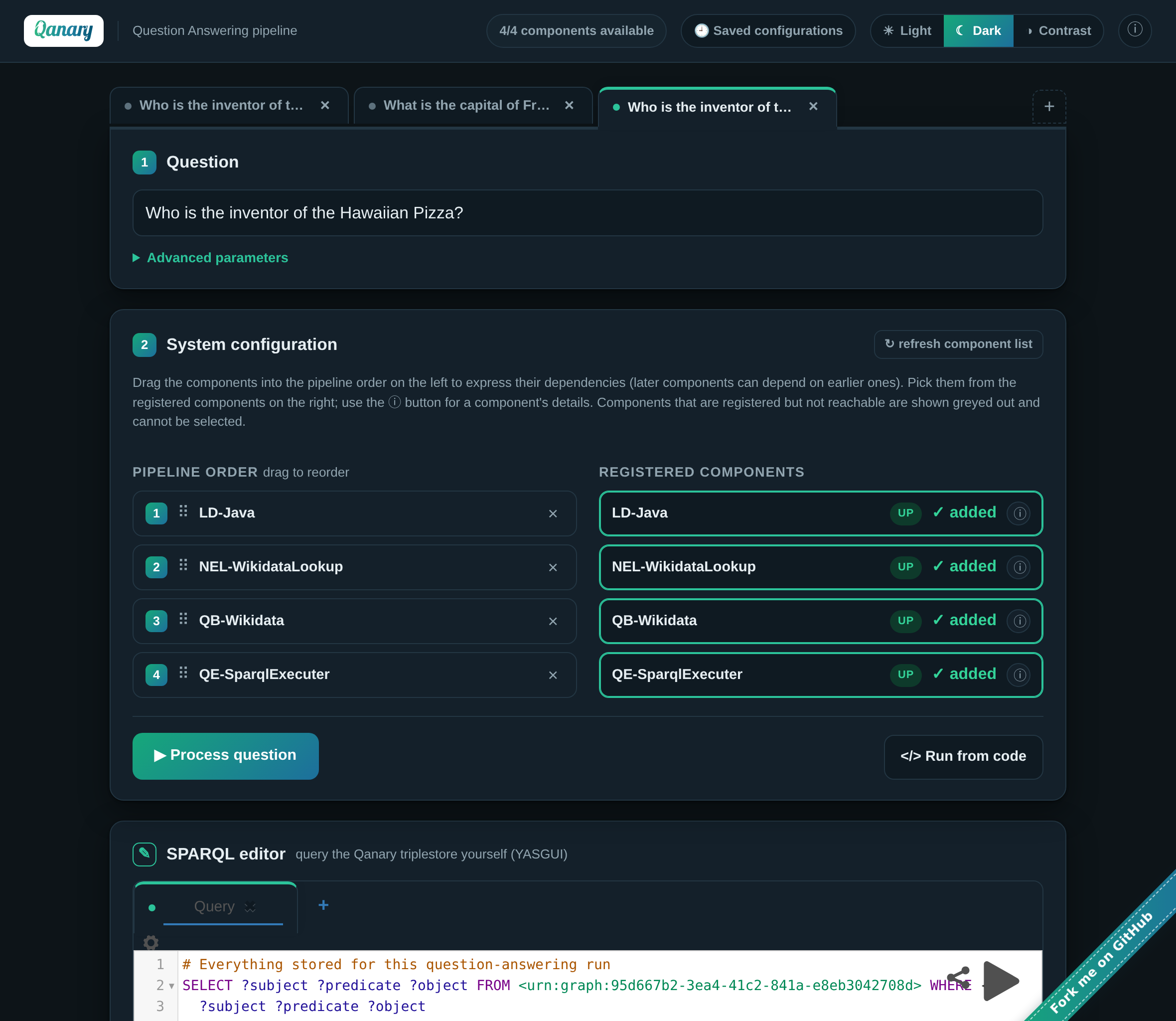 Dark theme